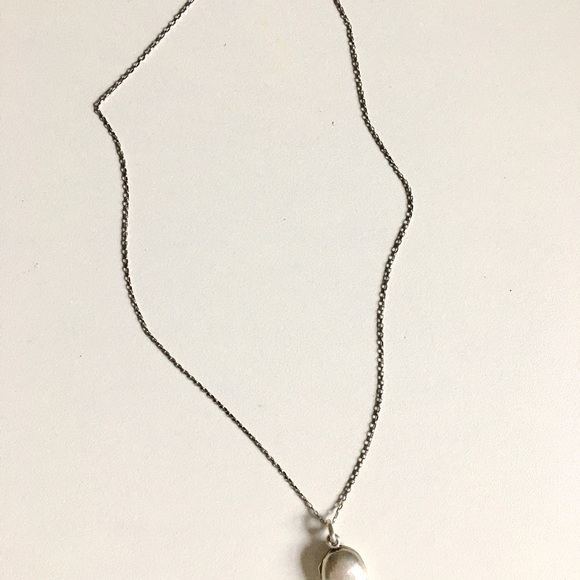 *FINAL DROP* Vintage Sterling Locket Choker - Picture 3 of 3